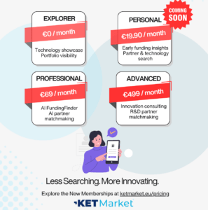 Read more about the article New KETMarket Memberships for Innovators